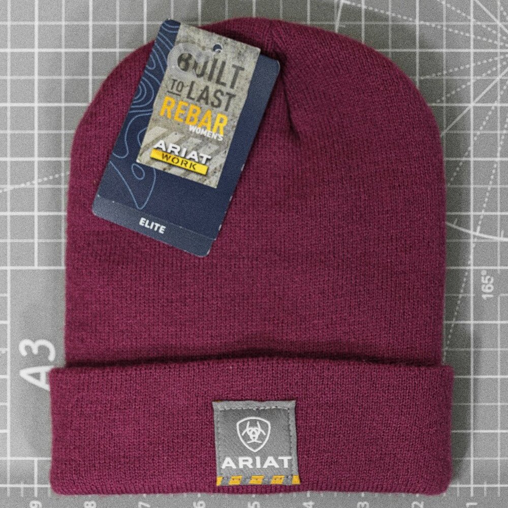 Ariat Rebar Insulated Acrylic Cuff Beanie [winter ski sock hat toboggan toque]
